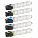 Ready Toner Replacement Ricoh Aficio SP C430DN C431DN BK BK C M Y 5-Pack Toner Bundle