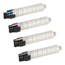Ready Toner Replacement Ricoh Aficio SP C430DN C431DN BK C M Y 4-Pack Toner Bundle