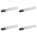 Ready Toner Replacement Ricoh 841621/842119 Black Toner Cartridge 4-Pack for Aficio MP C305 C305SP C305SPF