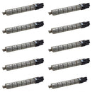 Ready Toner Replacement Ricoh 841918 Black Toner Cartridge 10-Pack for Aficio MP C2003 C2004 C2503 C2504