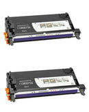 Ready Toner replacement 113R00726 black toner 2 pack for Xerox Phaser 6180 6180DN 6180MFP printer