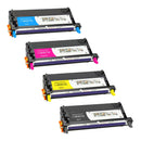 Ready Toner replacement toner bundle 4 pack for Xerox Phaser 6180 6180DN 6180MFP printer