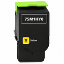 Replacement Lexmark 75M1HY0 Yellow Toner Cartridge