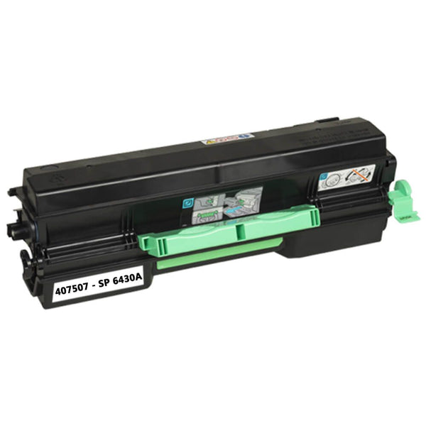 Replacement Ricoh 407507 Black Toner Cartridge