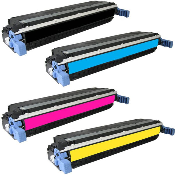 Replacement HP 501A 502A Toner Cartridges: Q6470A Q6471A Q6472A Q6473A